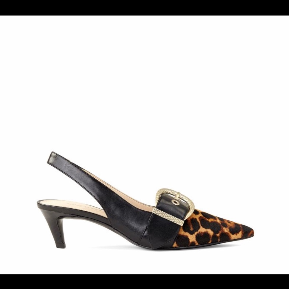 Nine West animal print shoes 👠